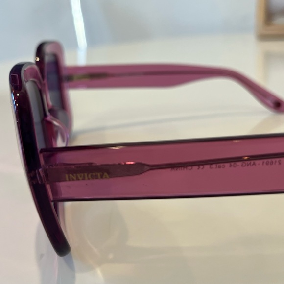 INVICTA eyewear - pink square Angel sunglasses nwot 😎 - Picture 7 of 13